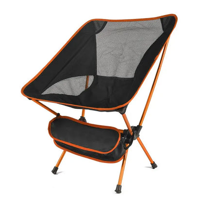 Portable Aluminum Folding Lawn Chair – Lightweight Compact Outdoor Camping Seat