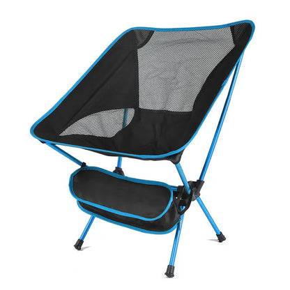Portable Aluminum Folding Lawn Chair – Lightweight Compact Outdoor Camping Seat