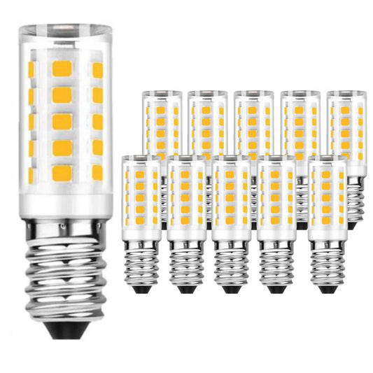 E14 LED Corn Bulbs – Small Edison Screw, 7W 360° Bright Light (10-Pack)