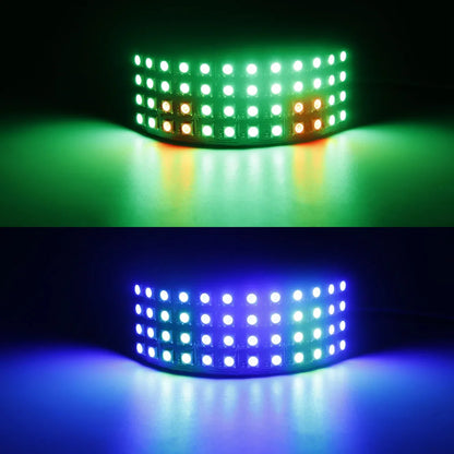 Flexible RGB Matrix LED Panel WS2812B – Individually Addressable Matrix LED Display (4x12, 8x8, 16x16, 8x32)