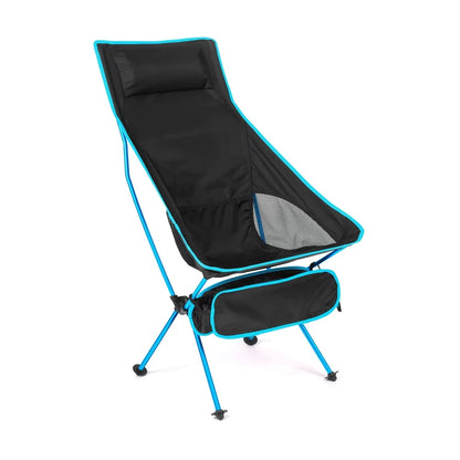 Portable Aluminum Folding Lawn Chair – Lightweight Compact Outdoor Camping Seat
