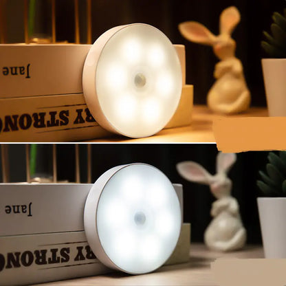 Magnetic Motion-Activated LED Light