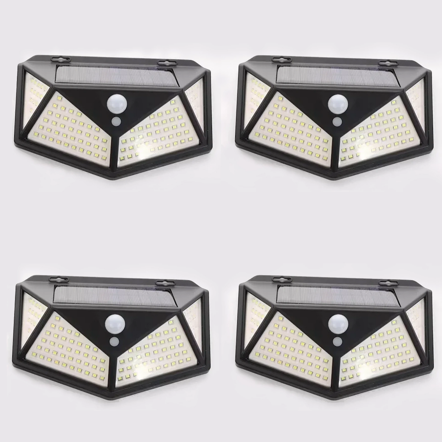Solar Outdoor LED Lights with Motion Sensor (4-pack)
