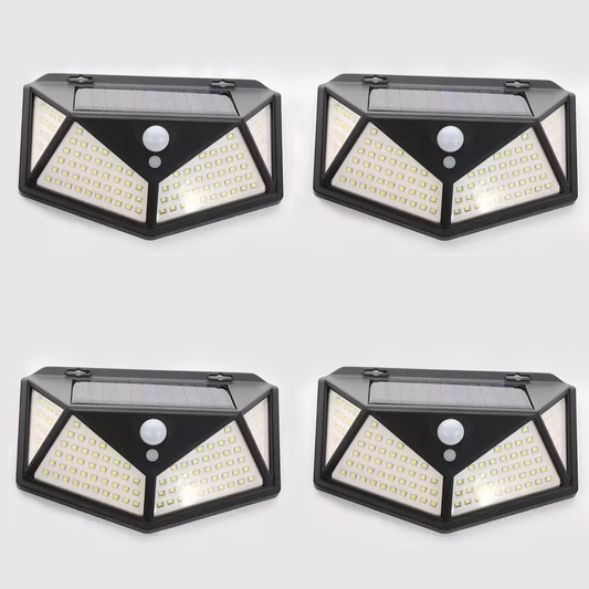 Solar Outdoor LED Lights with Motion Sensor (4-pack)