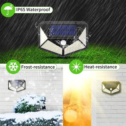Solar Outdoor LED Lights with Motion Sensor